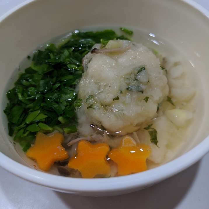 ふわふわ 和風海老しんじょう 離乳食完了期にも レシピ 作り方 By 管理栄養士ママ 楽天レシピ